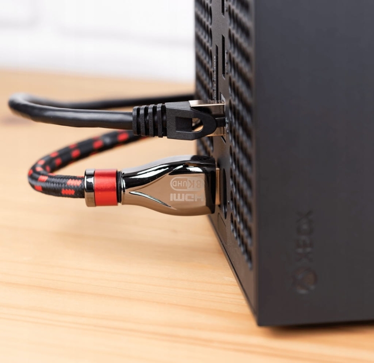Reagle RE1000M – przewód sieciowy LAN Cat 8 RJ45 – elastyczny płaski kabel idealny do biura i domu