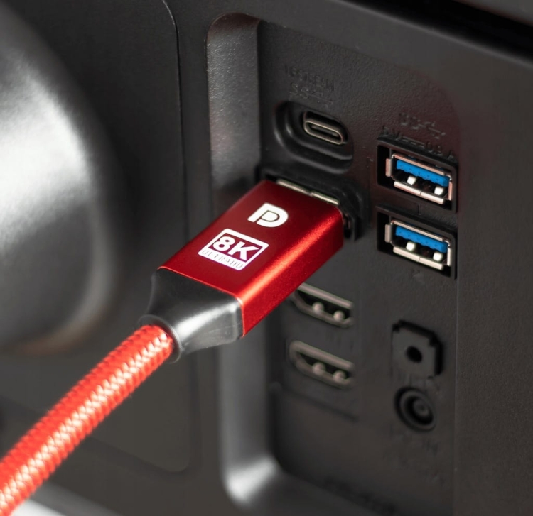 REAGLE kabel DisplayPort RDP300M 3m przewód DP 1.4 gamingowy do kart graficznych RTX RX