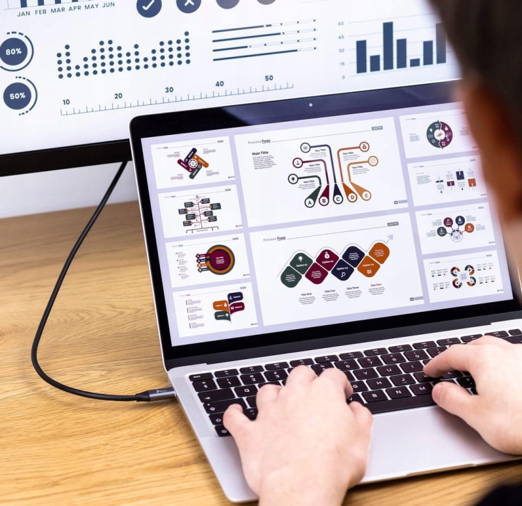 Kabel Reagle RCMD100P USB-C do mDP porty widok