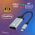 Aluminium-Adapter Reagle RYCD5 USB-C DisplayPort Plug &amp; Play 4K 60Hz