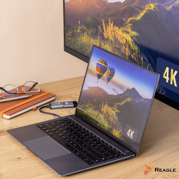 Reagle RYCD5 USB-C MHL-Adapter auf DisplayPort 4K 60Hz – störungsfreies Bildsignal