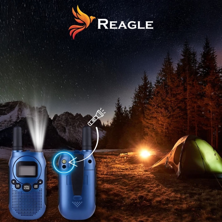 Outdoor walkie talkies REAGLE – perfect for camping, hiking and festivals