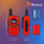 REAGLE Walkie Talkie set – lanyards and belt clips included for convenient carrying