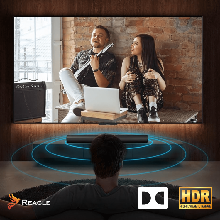 Reagle Kabel HDMI 2.1 Ultra High Speed – przewód 10M optyczny 48Gbps do OLED, QLED, TV i monitorów 8K