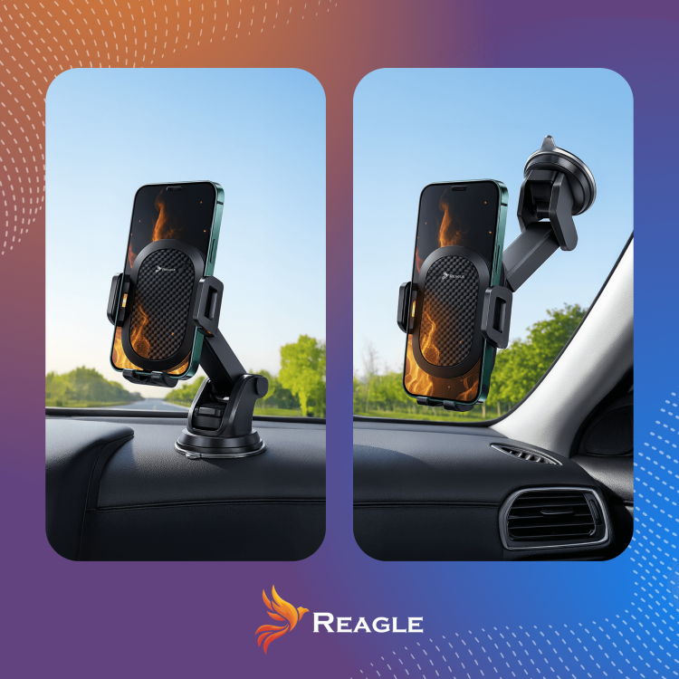 Reagle RCARHOLD1 – car mount with automatic clamp function