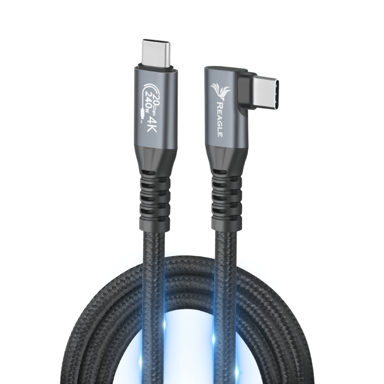 Reagle RUC200KM kabel USB-C 2m 240W 20Gbps