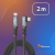 Kabel USB-C 2m PD 240W QC 4.0 – wydajny, wytrzymały przewód do laptopa