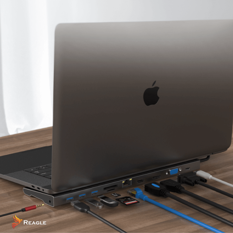 HUB i stacja dokująca pod laptopa REAGLE.png