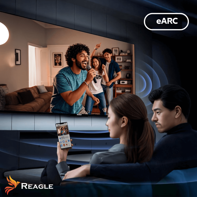 Reagle RH150P2 HDMI 2.2 – High-End Kabel für 16K 480Hz, HDCP 3.0, eARC+, PS5, Xbox, PC, Monitor, Projektor