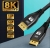 Reagle RDP500P – kabel DisplayPort 1.4 8K 60Hz 4K 144Hz z pozłacanymi końcówkami i nylonowym oplotem