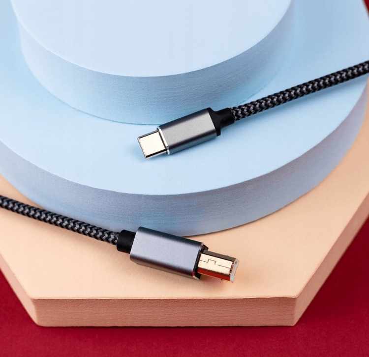 Przewód USB do drukarki 3m – Reagle RUCB300P kompatybilny z HP, Canon, Epson, Xerox