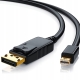 Przewód mini DisplayPort – DisplayPort Reagle RMDD100S - kabel w oplocie z pozłacanymi wtykami, długość 1m.