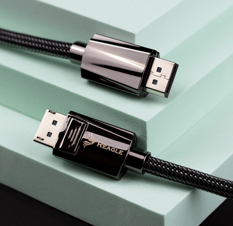 Reagle DisplayPort 2.0 – kabel gamingowy 4K 165Hz / 8K 60Hz z dynamicznym HDR