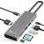 Reagle RHUB55C aktywny hub USB-C 7w1 z HDMI 2.0 PD100W i czytnikiem kart