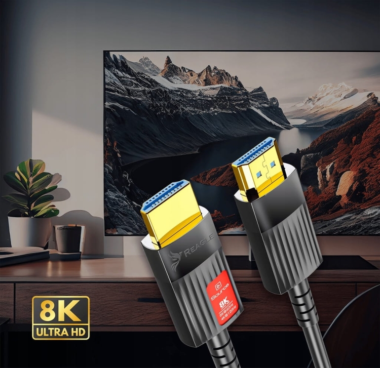 Kabel HDMI optyczny Reagle RHO1500M 15 metrów instalacja do telewizora projektora