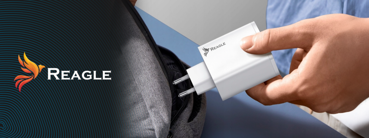Reagle RCHAR55 – szybka ładowarka GaN 65W z technologią Power Delivery i Quick Charge