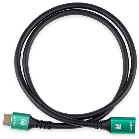 Reagle Kabel Przedłużacz Adapter HDMI do HDMI 2.1 8K 1M