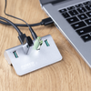 Hub USB 3.2 Aktywny Zasilacz 4 Porty USB 10 Gb/s