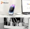 REAGLE ŁADOWARKA INDUKCYJNA BEZPRZEWODOWA 2W1 MAGSAFE QI 15W IPHONE 16, 15 AIRPODS