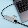 Reagle HUB USB-C 3.1 6w1 HDMI 4K PD 2xUSB C RJ45 LAN