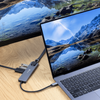 Reagle HUB USB-C 3.1 6w1 HDMI 4K PD 2xUSB C RJ45 LAN