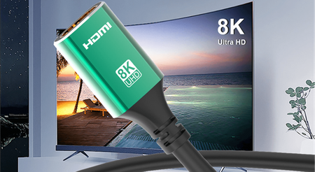 Reagle Kabel Przedłużacz Adapter HDMI do HDMI 2.1 8K 1M