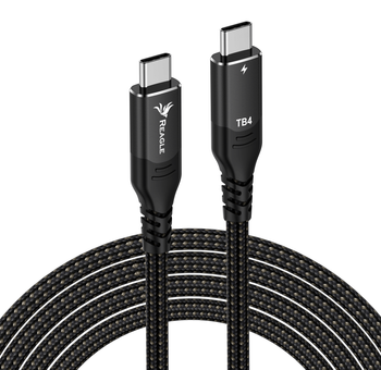 Reagle Kabel THUNDERBOLT 4 USB-C PD 100W 8K 40 Gbps Macbook Pro Air 0,5m