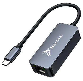 PRZEJŚCIÓWKA USB-C ETHERNET ADAPTER KARTA SIECIOWA LAN RJ45 2,5Gb/s 2.5G