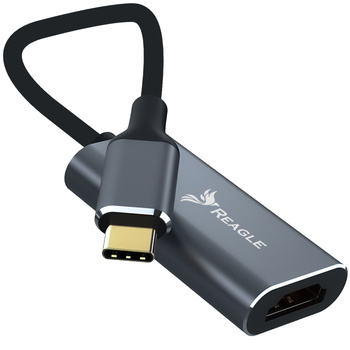Reagle Adapter przejściówka kabel USB-C HDMI 4K Macbook