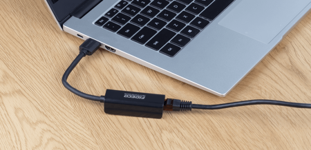 Fideco Karta Sieciowa USB 3.1 GIGABIT LAN 100/1000Mb RJ45