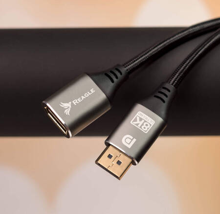 Przedłużacz DisplayPort 1.4 DP 8K 4K@144Hz HDR 2M