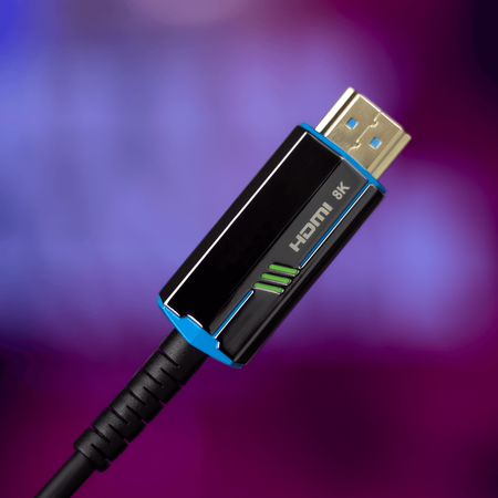 Reagle Kabel HDMI 2.1 Optyczny AOC 8K 60HZ 4K 120HZ 20M