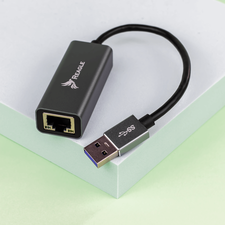 Reagle Karta Sieciowa USB A 3.1 GIGABIT LAN 1000Mb RJ45