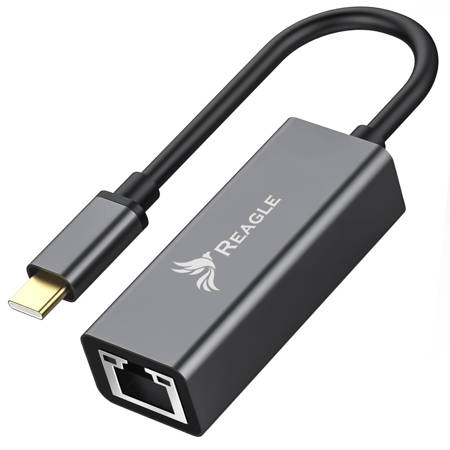 Reagle Karta Sieciowa USB-C 3.1 GIGABIT LAN 1000Mb RJ45