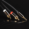 Reagle kabel mini jack 2x RCA cinch STEREO gold HQ 2M