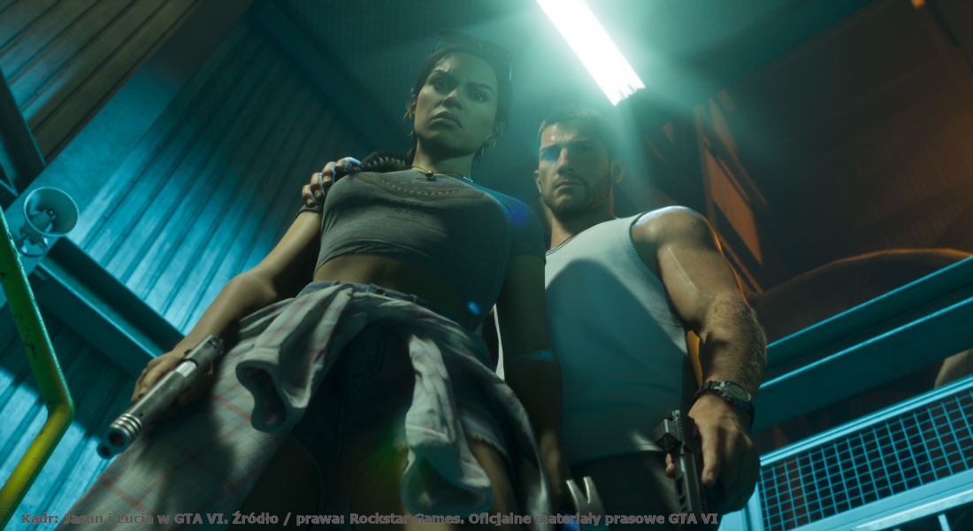 Jason i Lucia w Grand Theft Auto VI