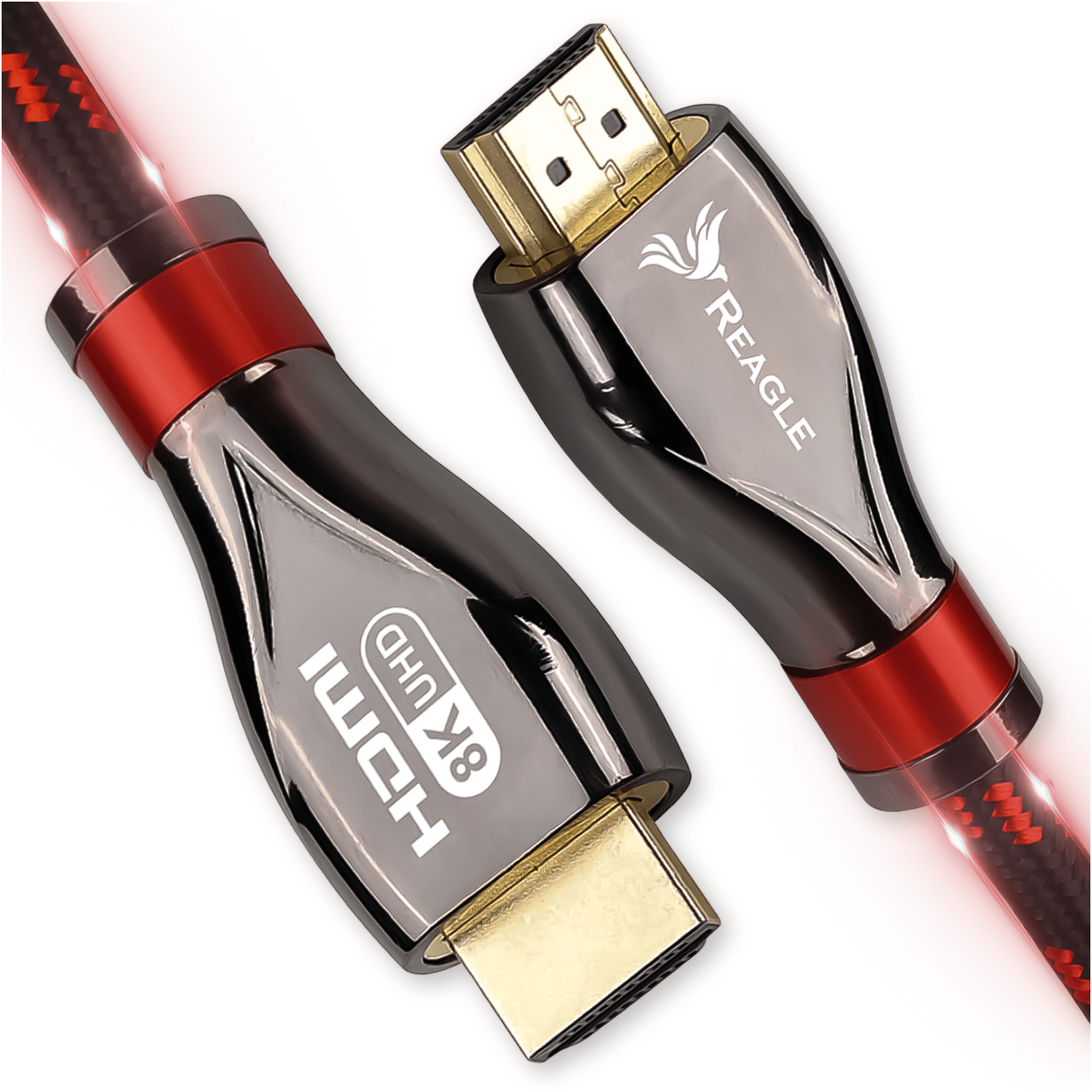 Kabel HDMI 2.1 Reagle 5m – wysokiej jakości obraz i dźwięk, pozłacane końcówki